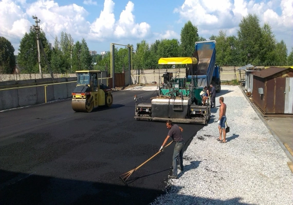 Устройство автодорог в Егорьевске и Орехово-Зуевском районе